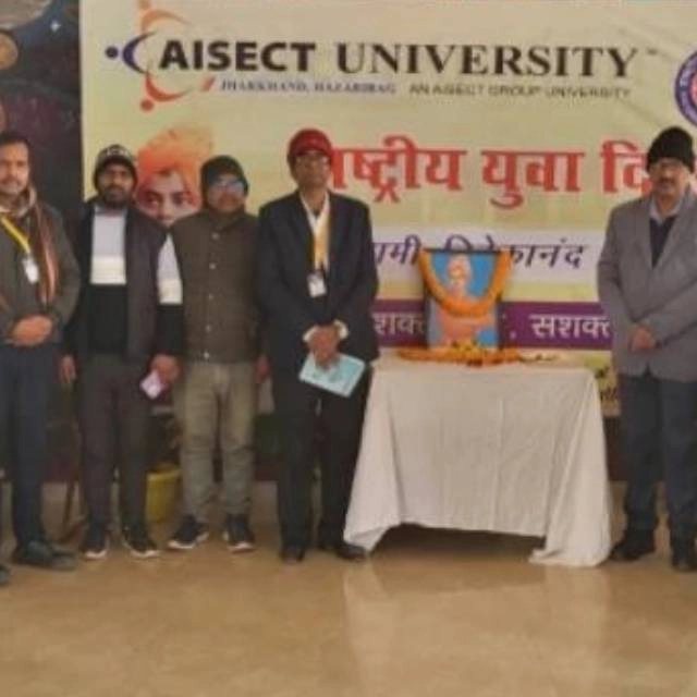 आईसेक्ट विश्वविद्यालय में राष्ट्रीय युवा दिवस का आयोजन