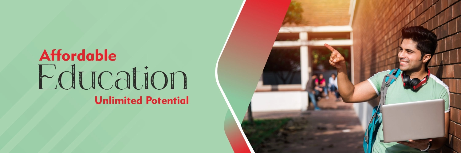 Affordable Education&lt;br&gt;
Unlimited Potential
