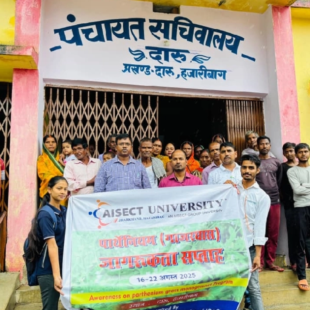 16 से 22 अगस्त तक चला 'पार्थेनियम जागरूकता सप्ताह'