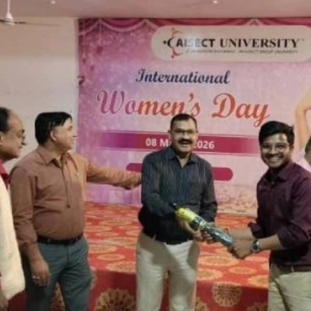 आईसेक्ट विश्वविद्यालय में अंतरराष्ट्रीय महिला दिवस धूमधाम से मनाया गया